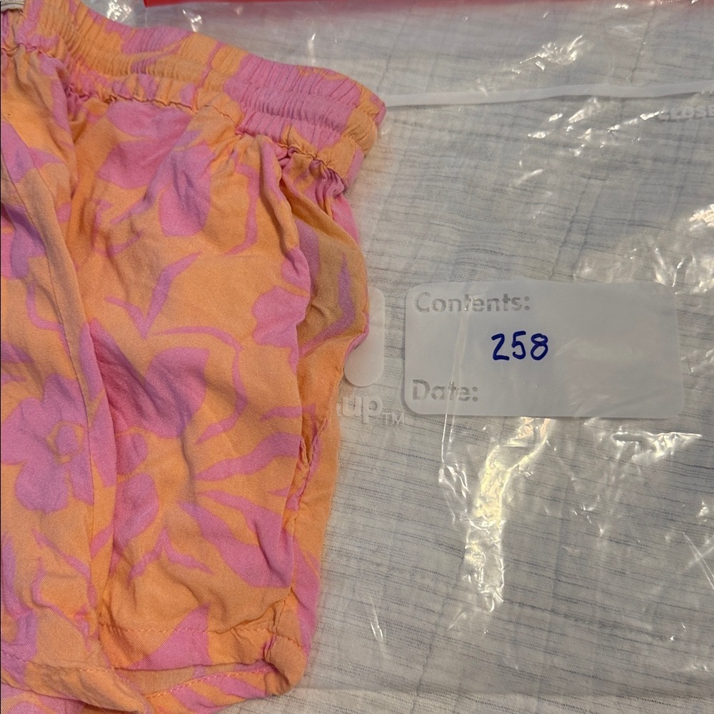 Billabong Pipe Line Shorts Floral Peach Large - Picture 7 of 7